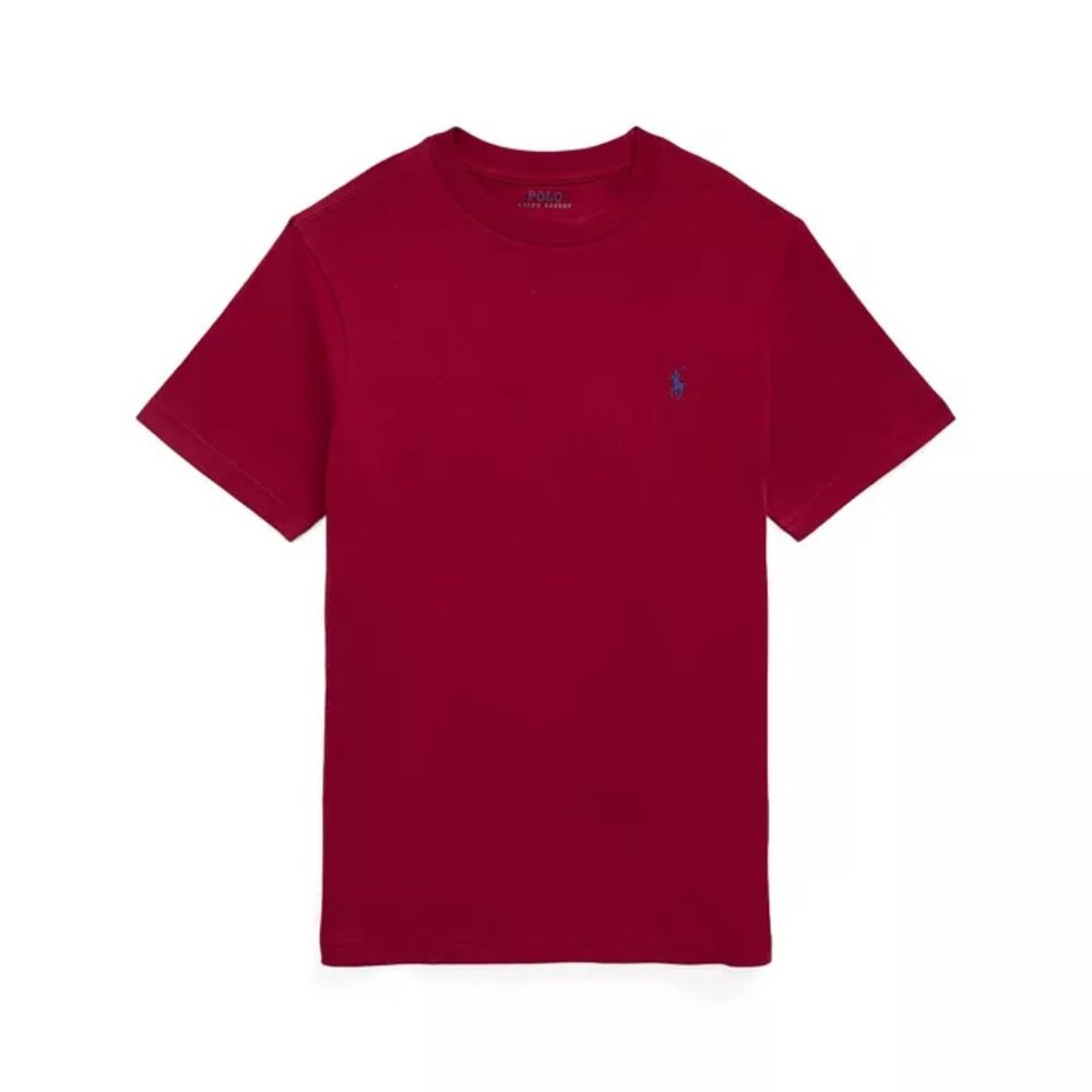 Polo by Ralph Lauren Big Boy's Jersey Crewneck T-shirt X-Large(18/20), Red *NEW*